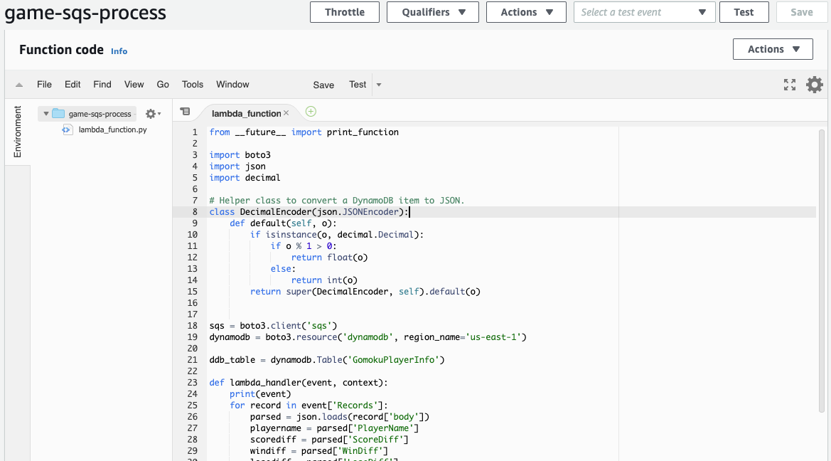 Making Lambda Functions :: Start Full Stack Game with GameLift